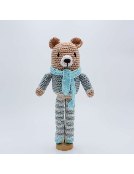 Osito de ganchillo en algodón. Pretty Dolly