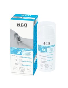 Crema solar neutral loción FR50, 100ml. ECO Cosmetics.