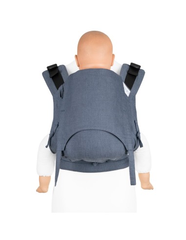 Mochila Evolutiva Fidella Fusion 2.0- chevron azul.Toddler.