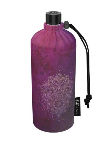 Botella de cristal con protección Emil (600ml) Lotus