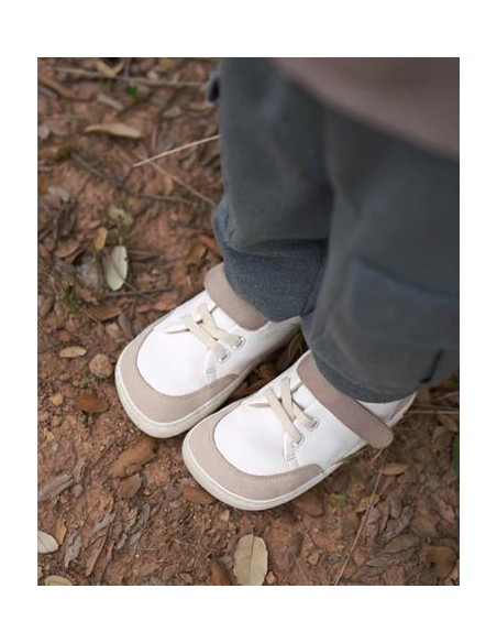 Zapato respetuoso, Lyon MINI Taupe. Muris.