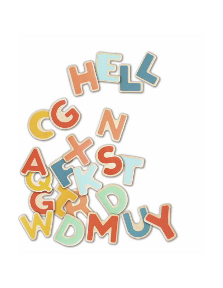 Letras magnéticas. Hape