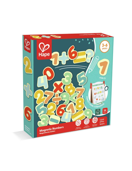 Números magnéticos. Hape