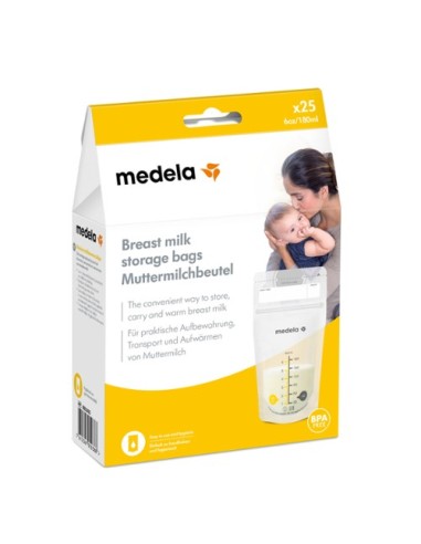 Bolsas para leche materna, 25 uds. Medela
