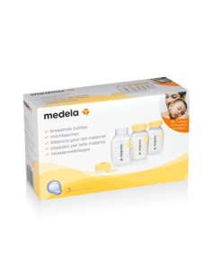 Botella para leche materna, 3 uds 150ml. Medela