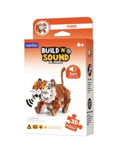 Puzzle 3D con sonido Tigre....