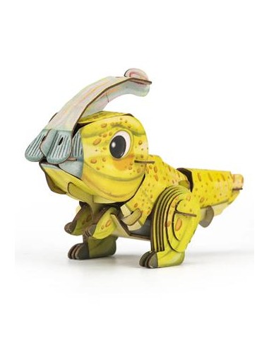 Puzzle 3D con sonido Parasaurolophus....