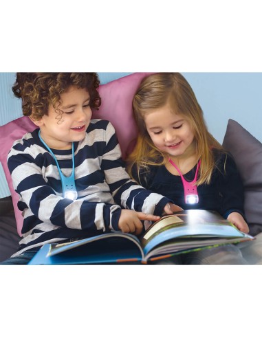 Linterna de cuello azul para la...