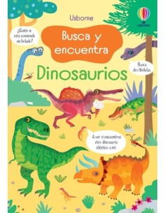 Libro Dinosaurios busca y...