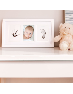 Marco pared huella bebé,...