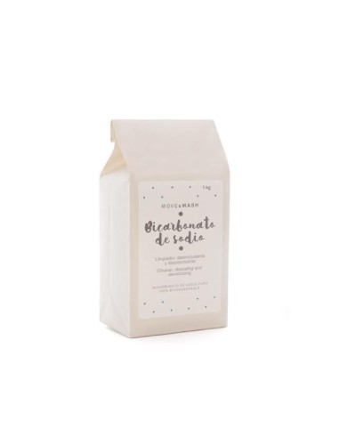 Bicarbonato de sodio 1kilo. Move&Wash.
