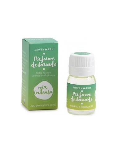 Perfume de Lavado con gotero, Romero y Árbol de té. 30ml. Move&Wash.