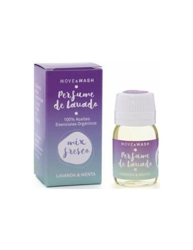 Perfume de Lavado con gotero, Lavanda y menta. 30ml. Move&Wash.
