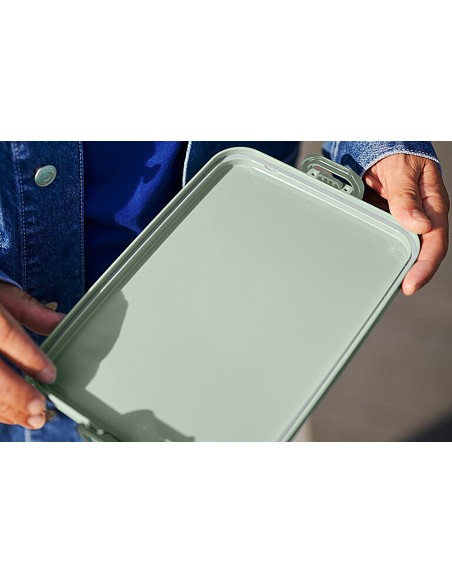 Caja almuerzo grande nordic sage con divisor, Mepal