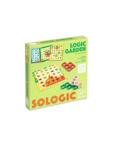 Juego Sologic Logic garden. Djeco.