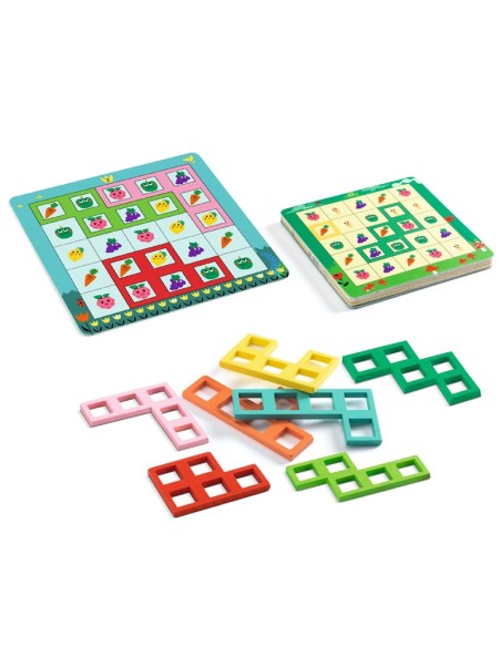 Juego Sologic Logic garden. Djeco.