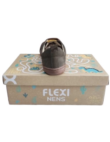 Calzado Flexinens adulto Serraje Kaki