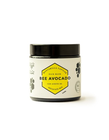 Mascarilla capilar "Bee avocado". Maybeez.