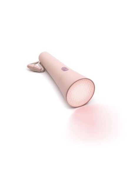 Linterna cambio de color rosa. Lalarma