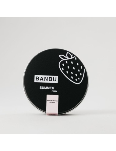 Pasta de dientes , Summer sabor fresa. Banbu