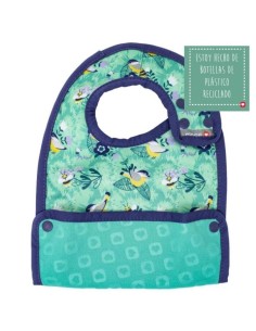 Babero L, Round the garden. Pop in