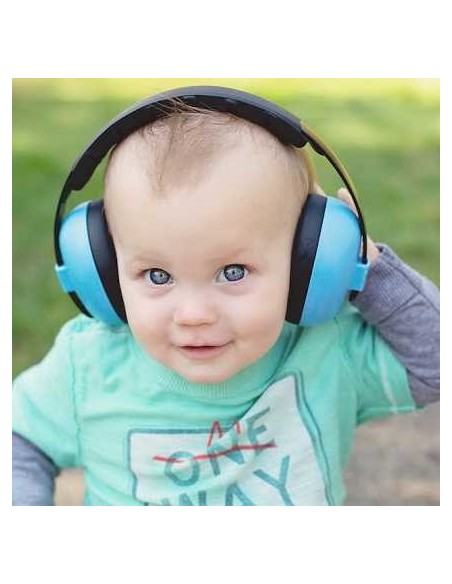 Cascos Auriculares antiruido 0-3 años, Azul. Banz