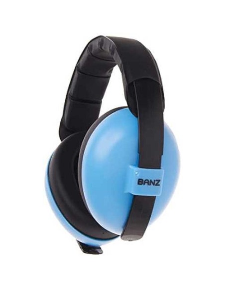 Cascos Auriculares antiruido 0-3 años, Azul. Banz