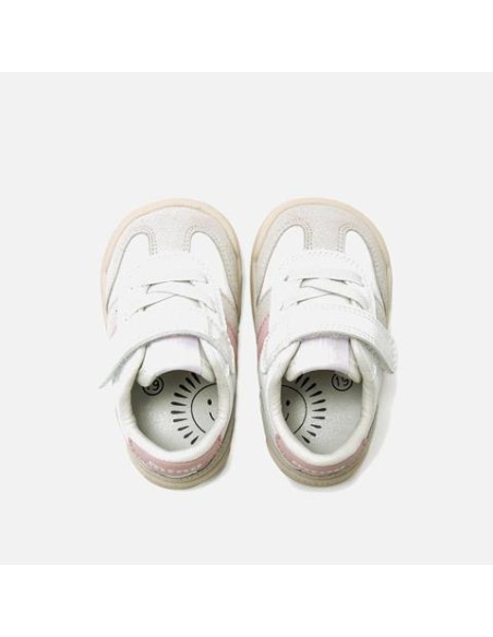 Calzado Mustang bebé modern blanco losfo rosa claro