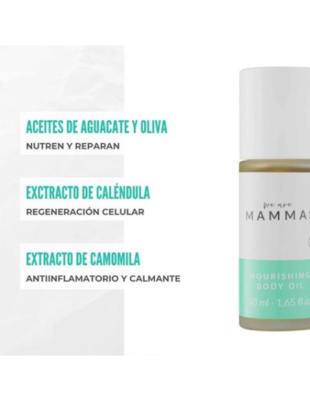 Aceite antiestrías. We are mammas