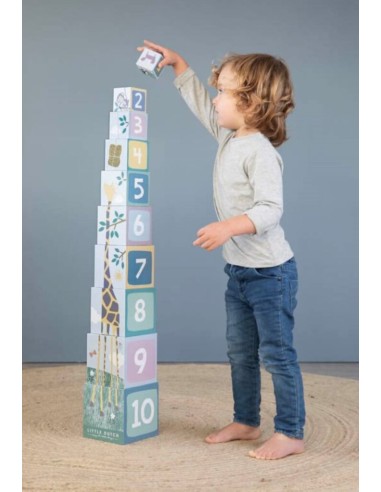 Bloques apilables zoo. Little Dutch