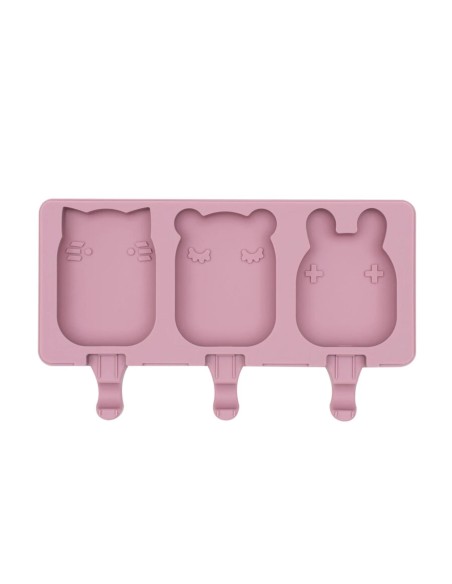 Moldes de silicona para helado. Rosa empolvado .We Might Be Tiny !