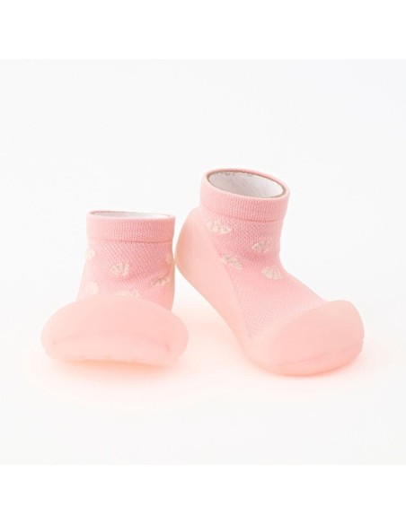 Attipas baby shell pink, aqua.