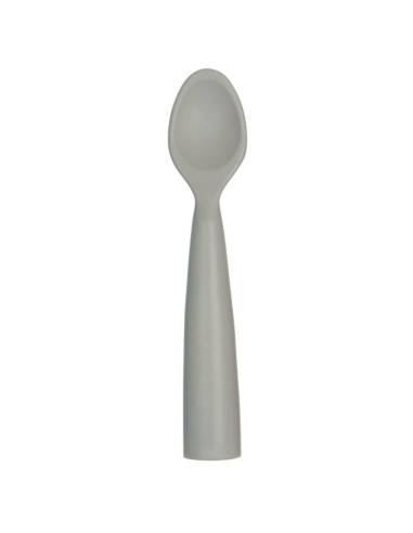 Cuchara silicona gris. Minikoioi