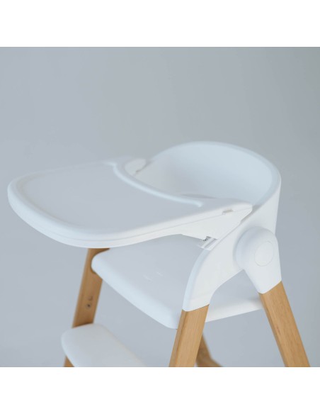 Trona 3 en 1 Blanco y madera. Love and Carry