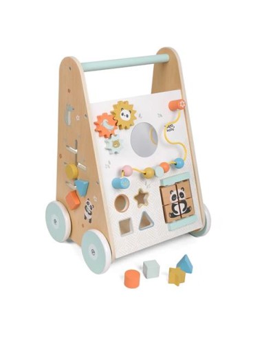 Andador madera multiactividad. Saro