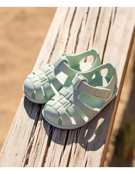 Cangrejera Barefoot NEMO SOLID MENTA. Igor