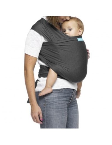 Fular Moby Wrap-Charcoal.