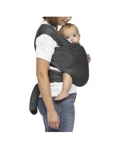 Fular Moby Wrap-Charcoal.