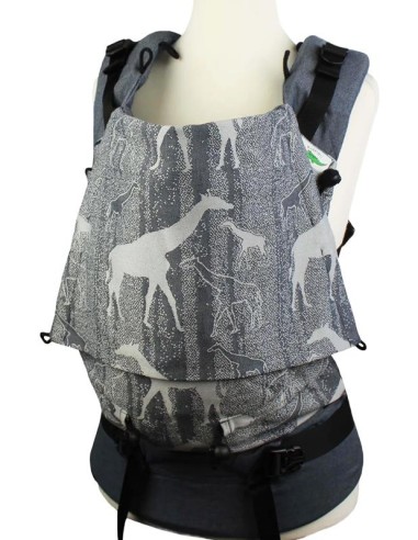 Mochilas Buzzidil Standard, Giraffe Garden night