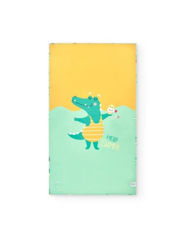 Toalla de playa microfibra cocodrilos...