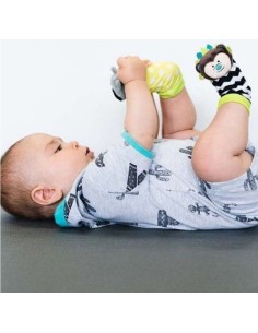 Calcetines sonajero Erizo y Mapache 2