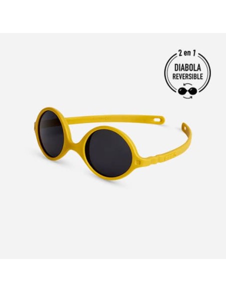 Gafas de Sol para bebé Diabola, mostaza (0-12 meses)