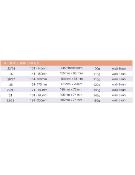 Calzado infantil Skin shoes Grey. Attipas