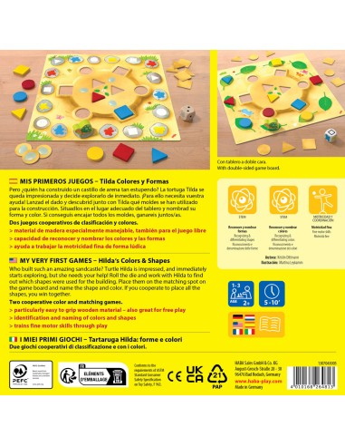 Mis primeros juegos Tilda, colores y...