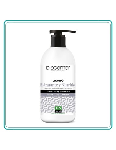 Champú eco hidratante y nutritivo. Biocenter