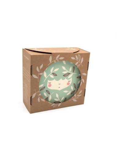 Juego de vajilla Flower Face Bamboo - Menta. Yuunaa