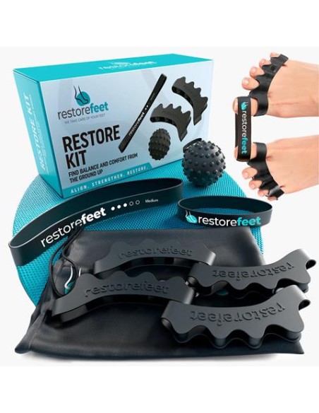 Restore kit accesorios barefoot. REstorefeet