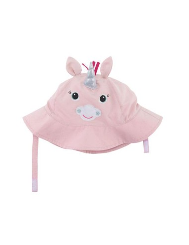 Gorro con protección solar, Unicornio. Zoocchini