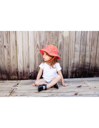 Gorro con protección solar, Fresa. Zoocchini (6-12/12-24)