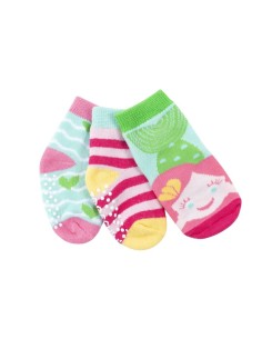 Conjunto 3 pares de calcetines, Sirenita. Zoocchini (0-24 meses)